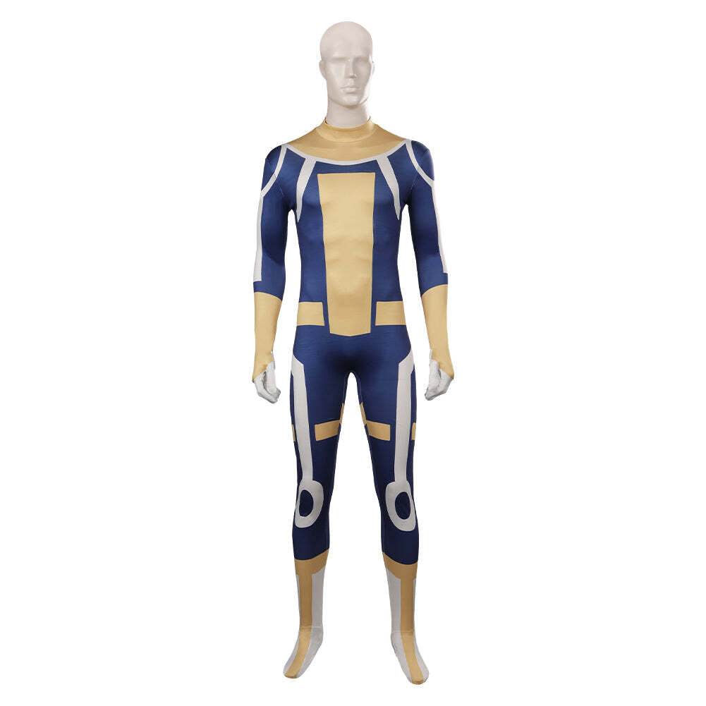 Invincible The Immortal Cosplay Costume Blue Party Carnival Jumpsuit Outfits - Azufun