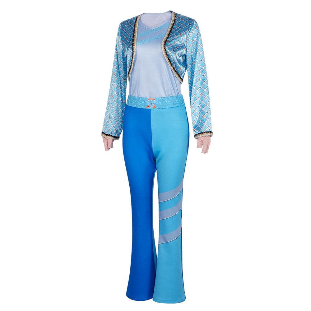 Chloe Charming Cosplay Costume Women Blue Outfit Party Carnival - Azufun