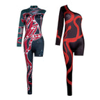 Swifties Cheerleaders Cosplay Costume Jumpsuit Zentai Party Carnival - Azufun