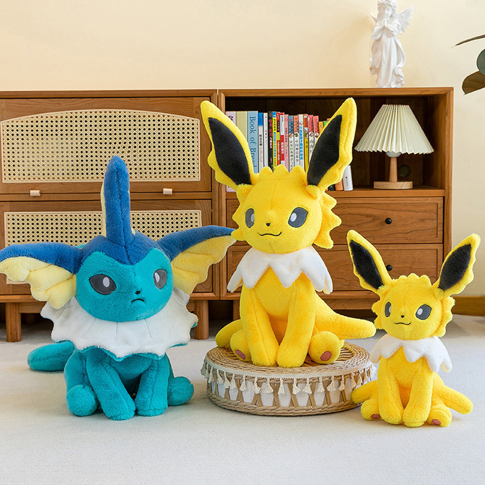 Pok¨¦mon Jolteon and Vaporeon doll Plush Toys Girl Gift