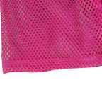 1980s Top Fishnet Women T-shirt Suspenders 80s Costumes Cosplay Party Carnival - Azufun