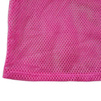 1980s Top Fishnet Women T-shirt Suspenders 80s Costumes Cosplay Party Carnival - Azufun