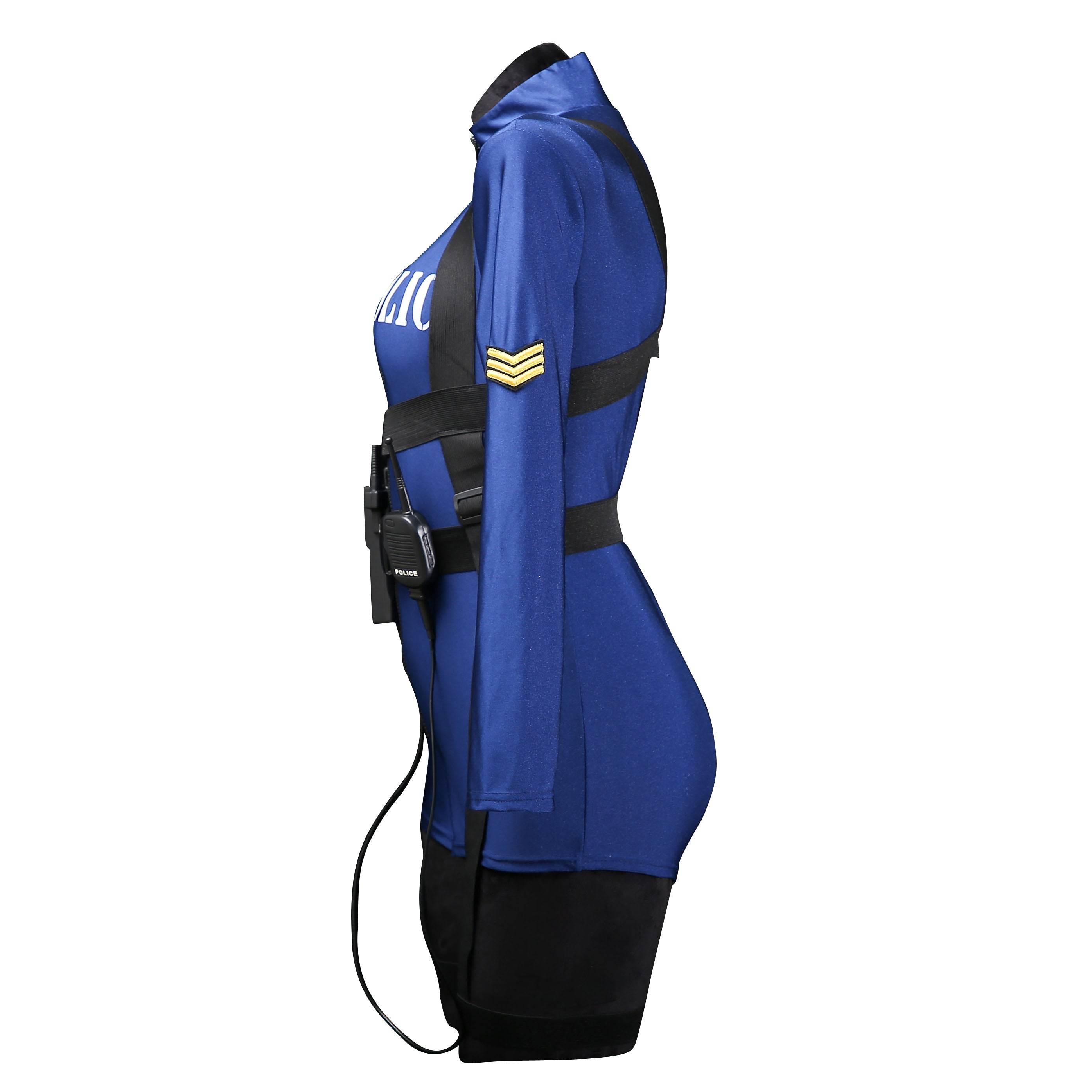 Female Police Cos Uniform Suit Temptation Club - Azufun