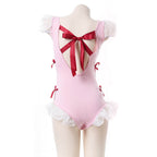 Lotus Leaf One-Piece Princess Maid Uniform Suit - Azufun