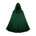 Medieval Suede Cape Halloween Retro Cloak Battle Warrior Role Play Cosplay Costume - Azufun