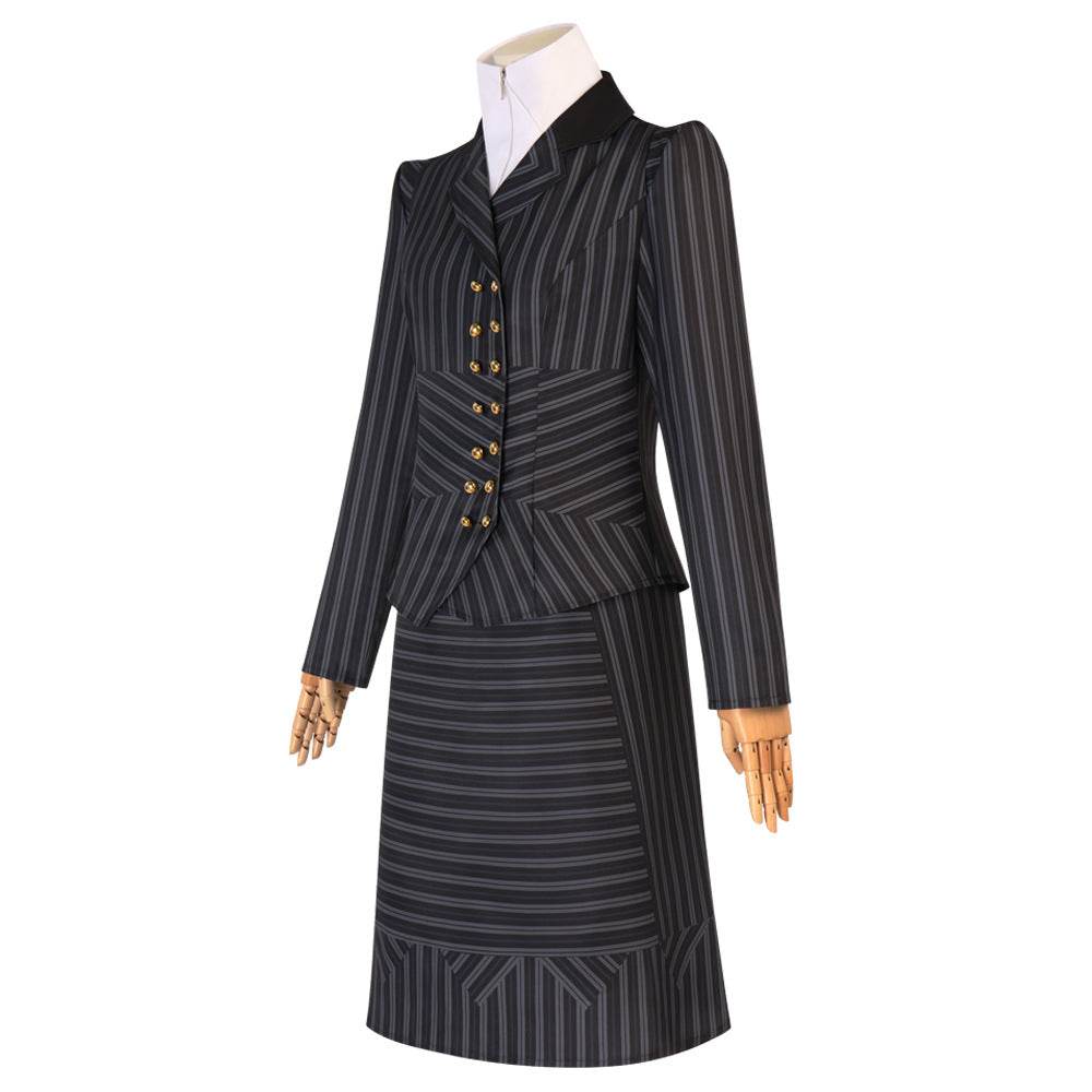 Wicked Elphaba School Uniform Outfit Carnival Halloween Cosplay Costume Set - Azufun