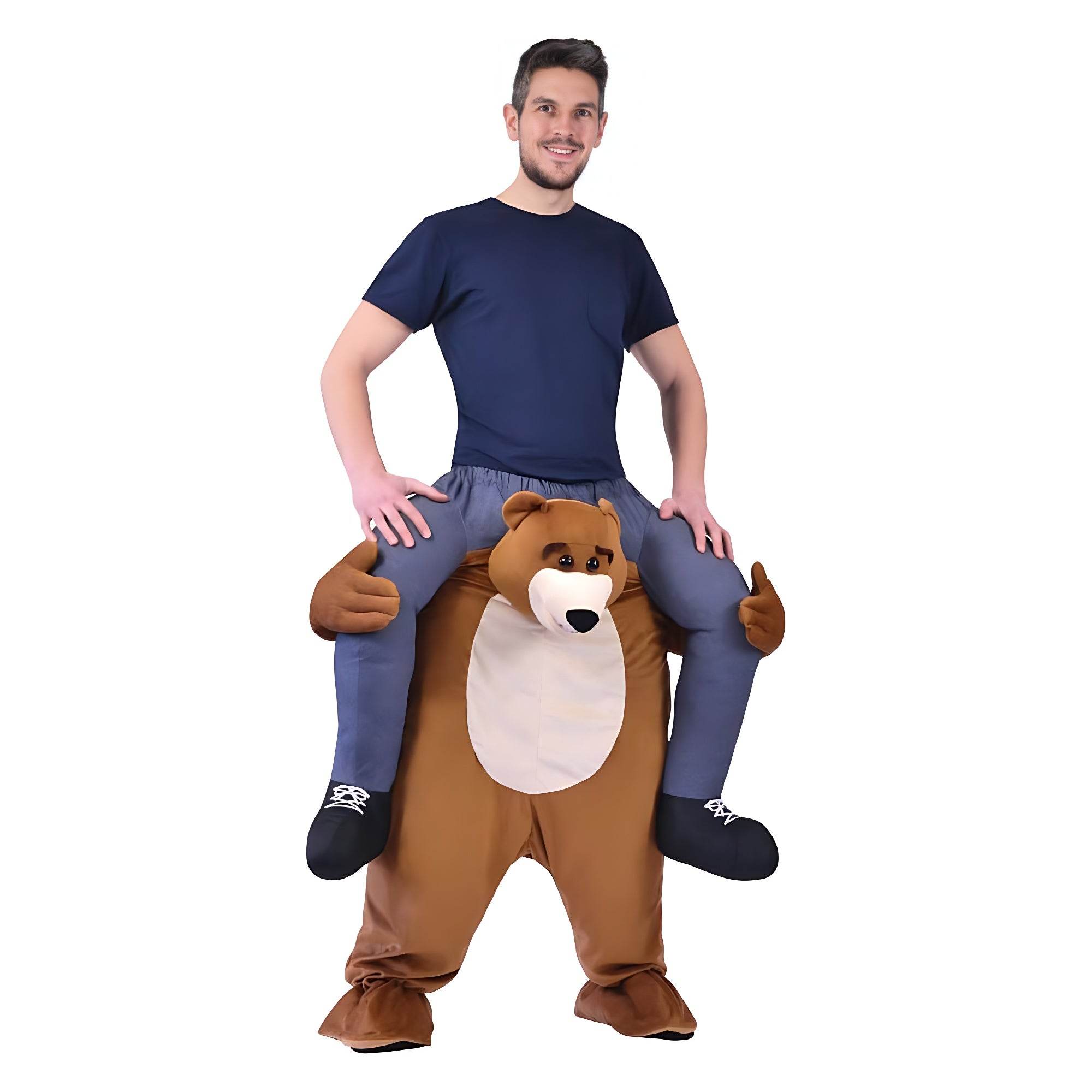 Brown Bear Teddy Unicorn Sheep Horns Octopus Funny Puppet Costumes - Azufun