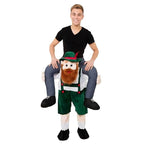 Baby Clown Skull Green Harness Monkey Funny Puppet Costumes - Azufun