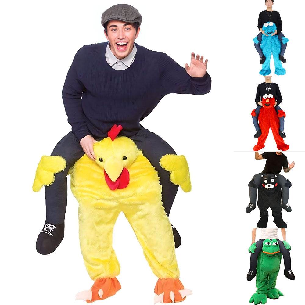 Shark Kumamon Frog Yellow Chicken Funny Puppet Costumes - Azufun