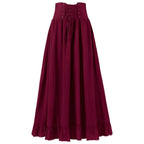Medieval Women's Retro Style Waist Dance Skirt Dress - Azufun