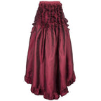 Medieval Women's Retro Style Pirate Waist Dance Skirt Dress - Azufun