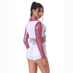 Dallas Cowboy Cheerleader Football Star Costume For Women Halloween - Azufun