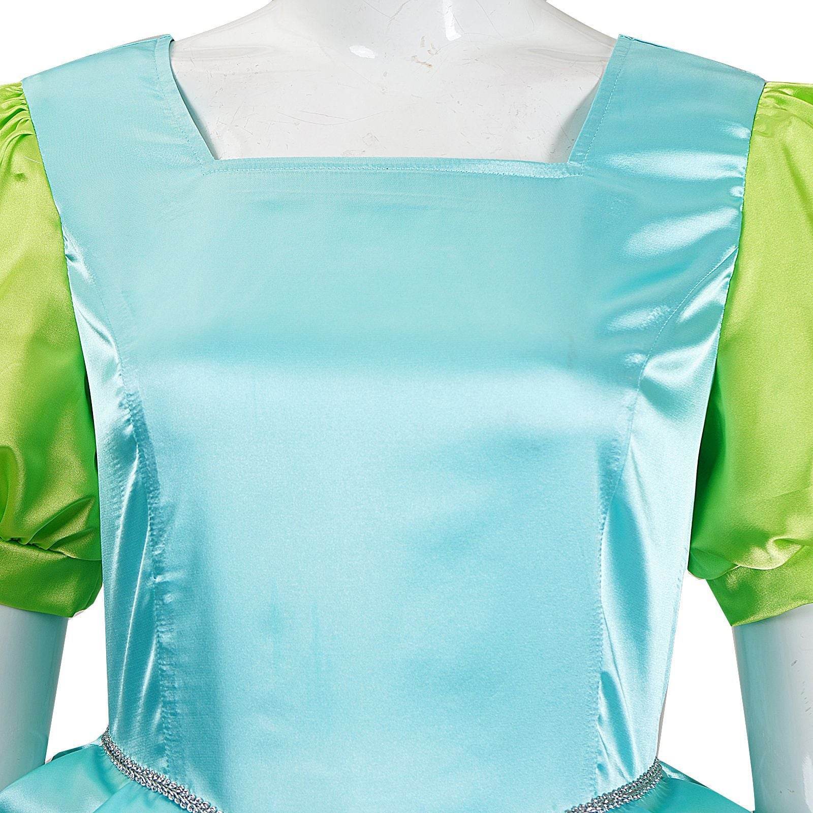 Cinderella cosplay costume elder and Second sister stage princess dress - Azufun