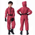 Kids Guard Uniform Classic Costume Boy Girl Jumpsuit - Azufun