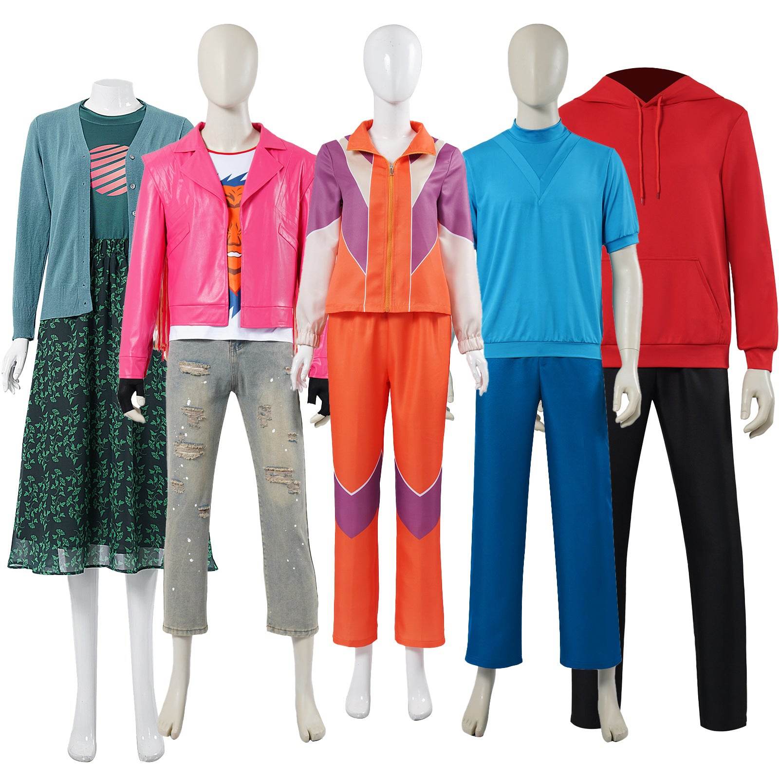 Minecraft Steve Natalie Henry Garrett Dawn Costume Halloween - Azufun