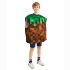 Minecraft Steve Costume for Kids Halloween - Azufun