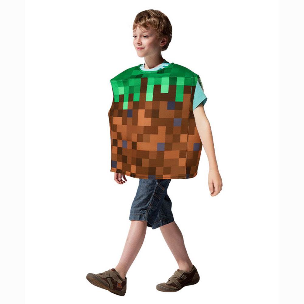 Minecraft Steve Costume for Kids Halloween - Azufun