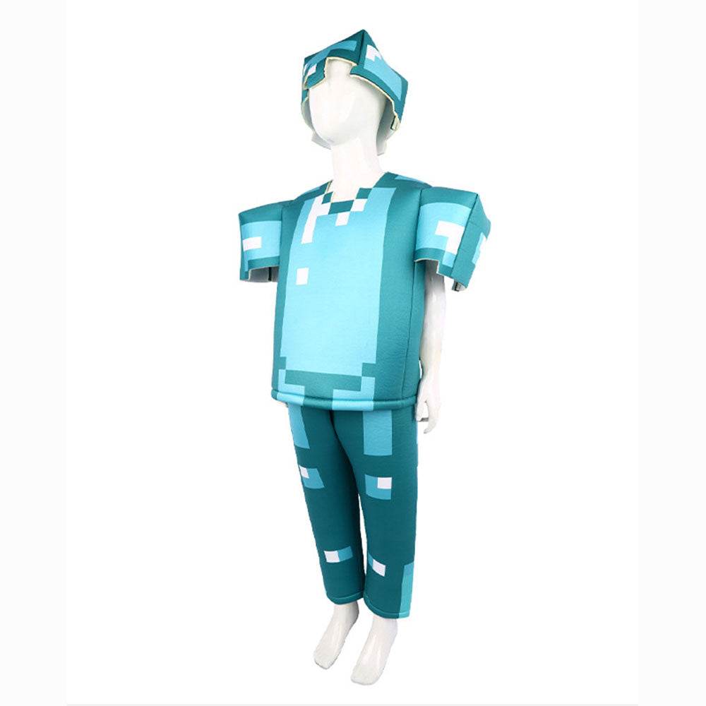 Minecraft Steve Costume for Kids Halloween - Azufun