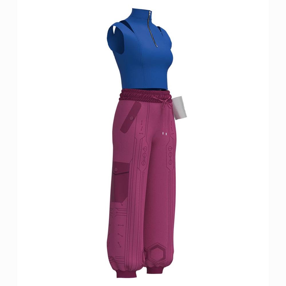 Zombies 4 Dawn of the Vampires Addison Wells Victor Nova Costume Halloween - Azufun