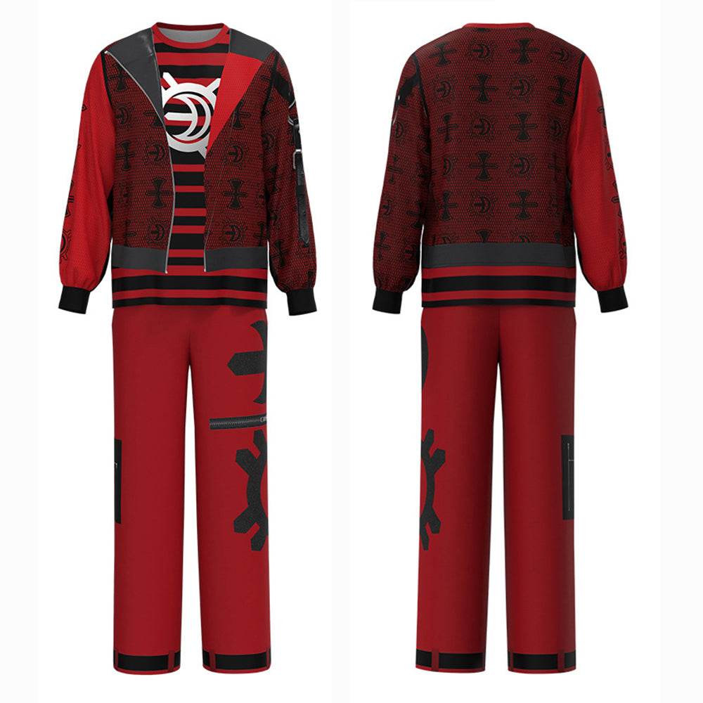 Zombies 4 Dawn of the Vampires Addison Wells Victor Nova Costume Halloween - Azufun