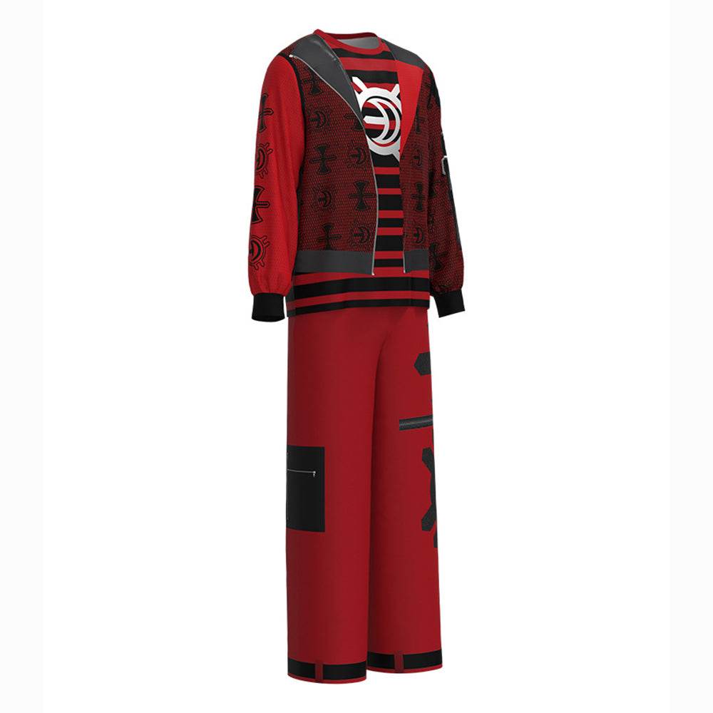 Zombies 4 Dawn of the Vampires Addison Wells Victor Nova Costume Halloween - Azufun