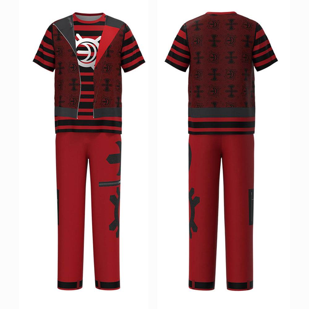 Zombies 4 Dawn of the Vampires Addison Wells Victor Nova Costume Halloween - Azufun