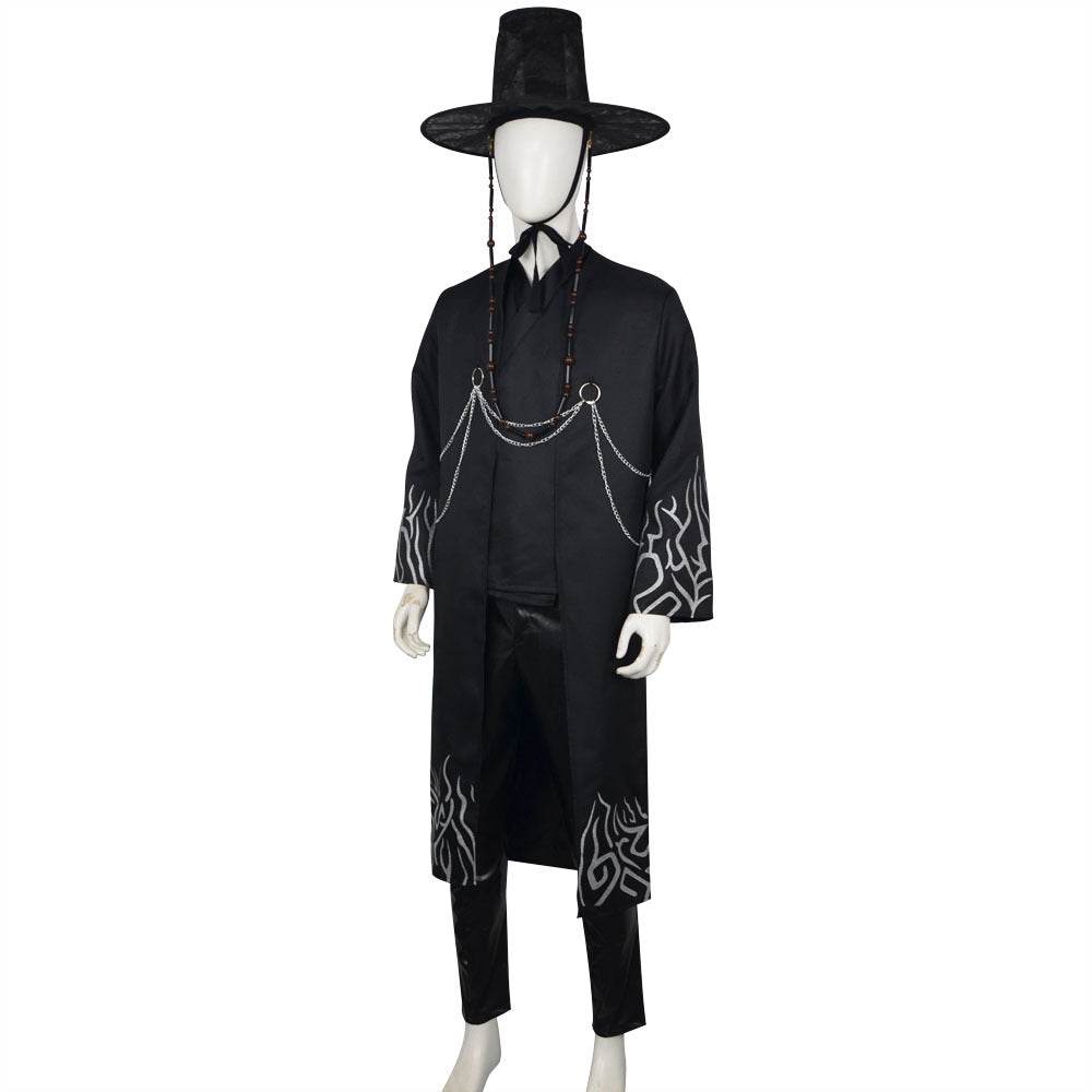 Kpop Demon Hunters Jinu Costume Cosplay Outfit Hat For Adult Man Halloween - Azufun