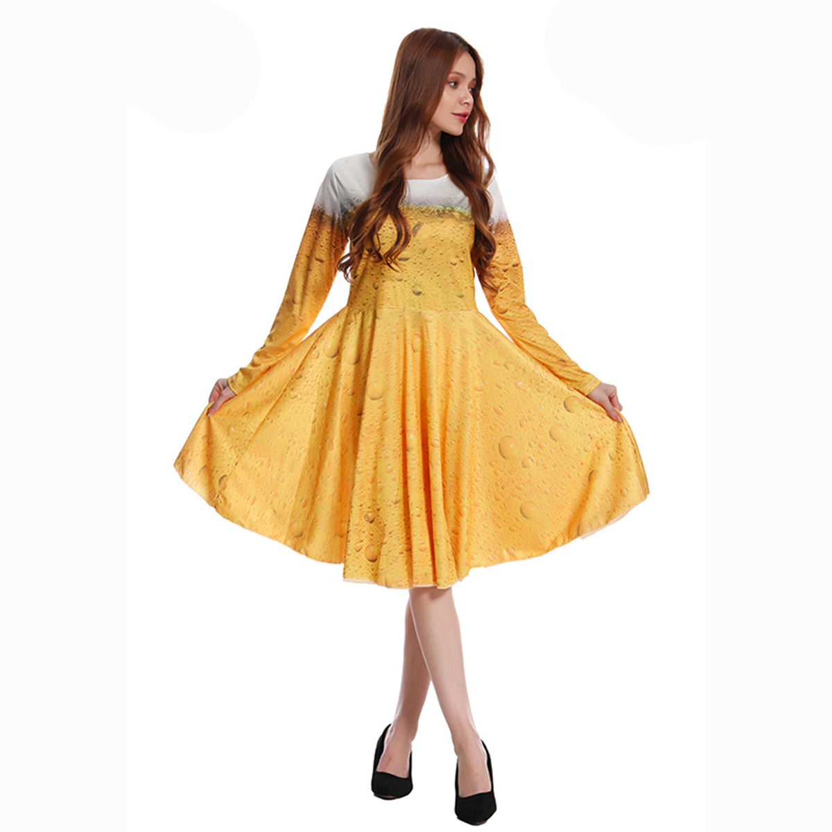 Beer Costume Funny Costume Oktoberfest Outfits Dress For Men Women Halloween Carnival - Azufun