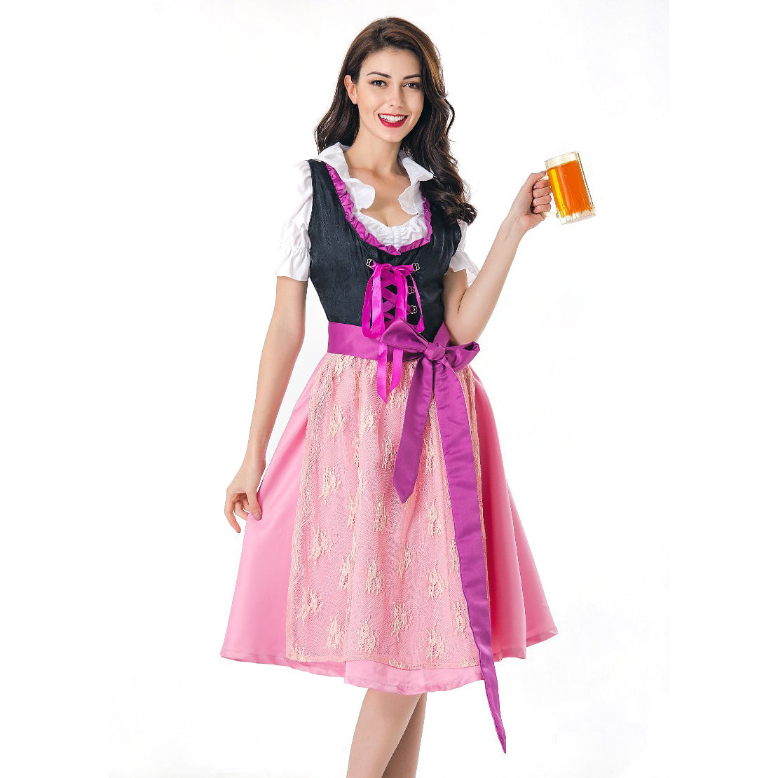 Oktoberfest Austrian Traditional Bavarian National German Beer Costume Halloween - Azufun