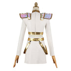 Kpop Witch Hunter Zoe Cosplay Costume Black and Gold Performance - Azufun