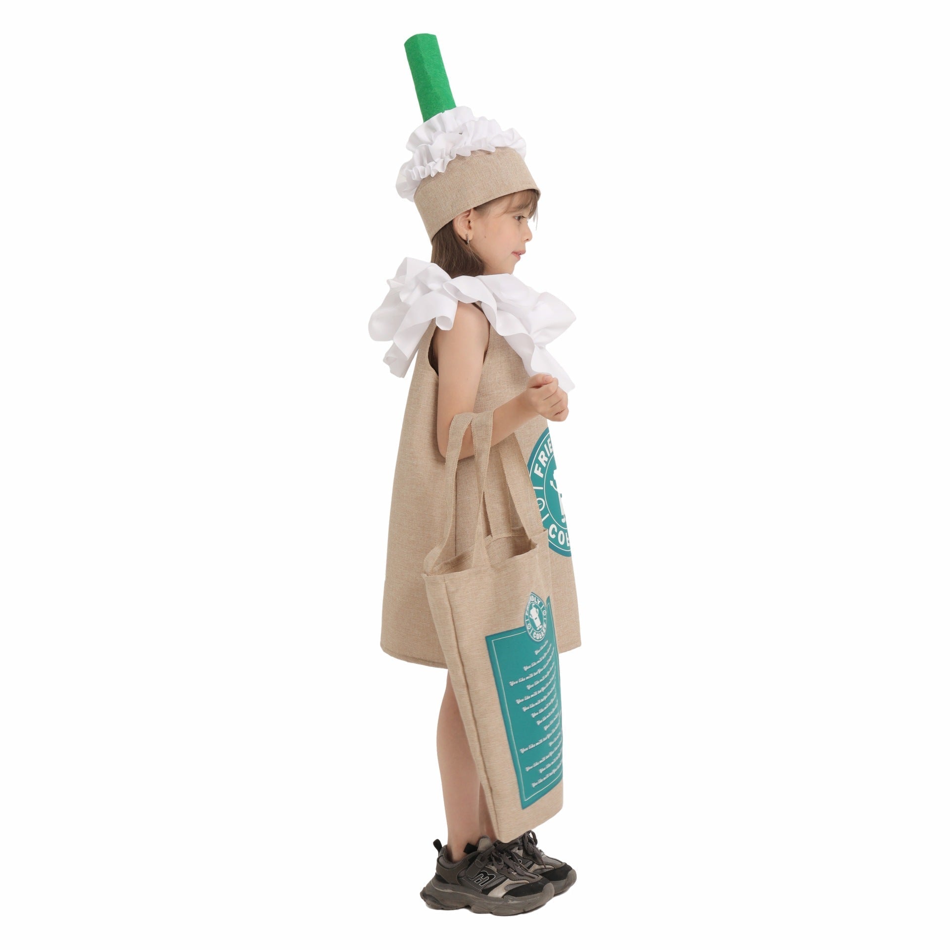 Frappuccino Coffee Costume - Kids - Azufun