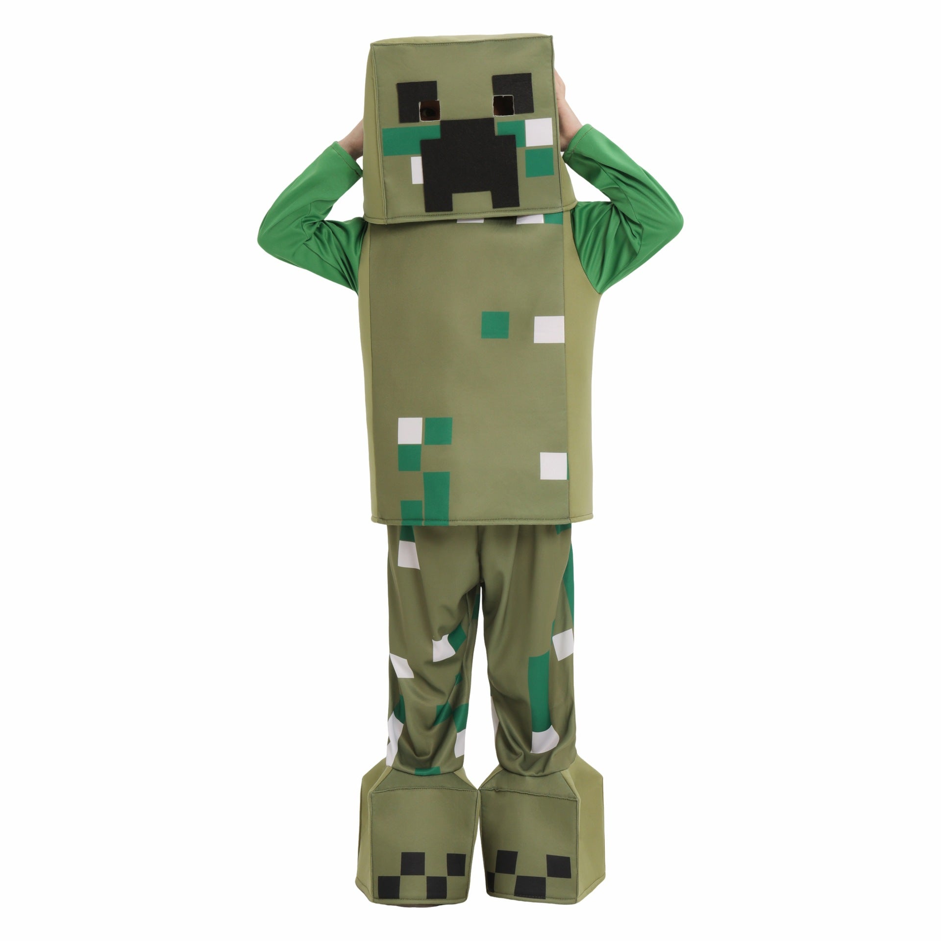 Disguise Kids Boys' Minecraft Creeper Classic Costume Halloween - Azufun
