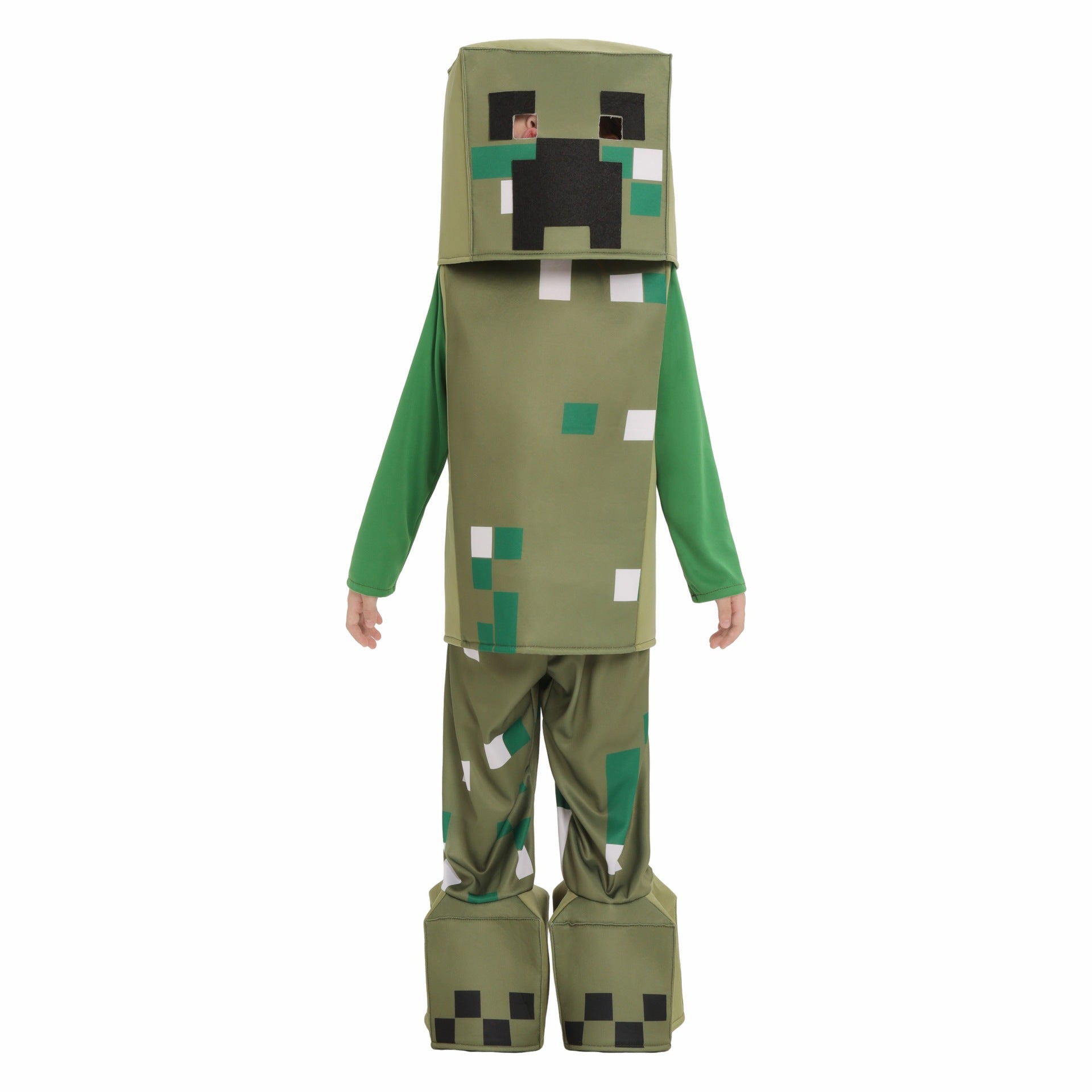 Disguise Kids Boys' Minecraft Creeper Classic Costume Halloween - Azufun