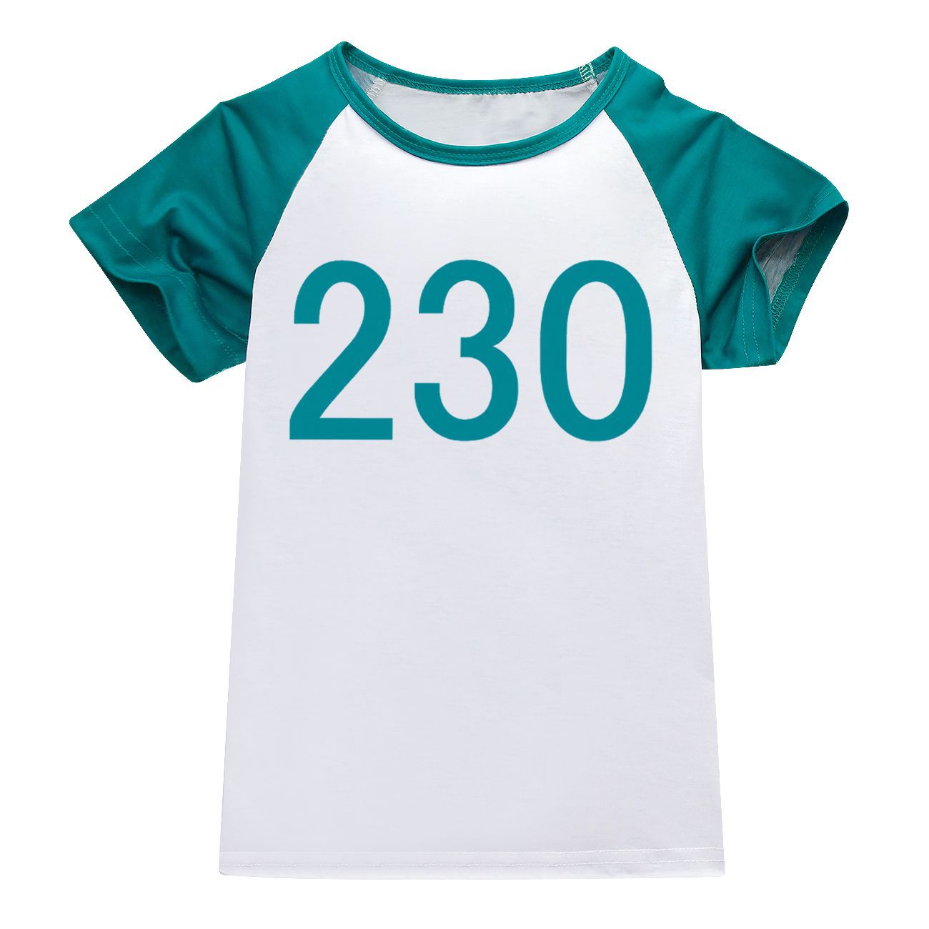 Adult Kids Players Tracksuit Game Costume Squid Cosplay Green Jacket Shirt - Azufun