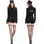 Cop Police Party Halloween Costume For Women - Azufun