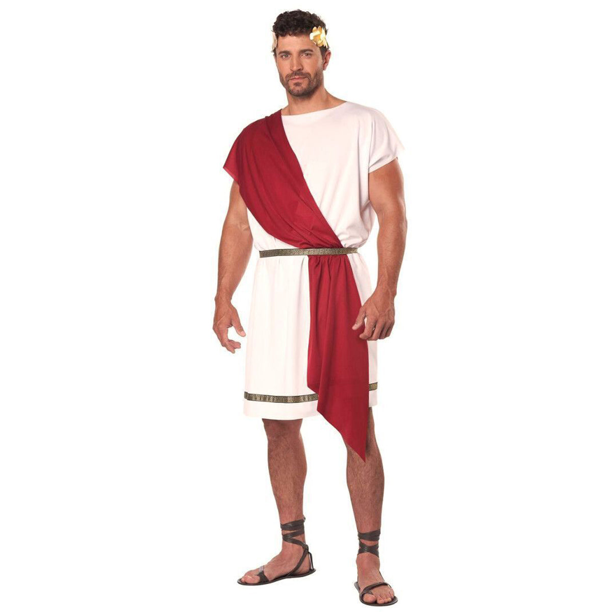 Indian Ancient Roman Greek King Missionary Warrior Costume Halloween - Azufun