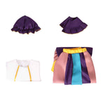 Girls Mrs. Potts Costume Hat Beauty and Beast Teapot Dress Suit Halloween