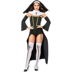 Women Vampire Nun Costume Halloween