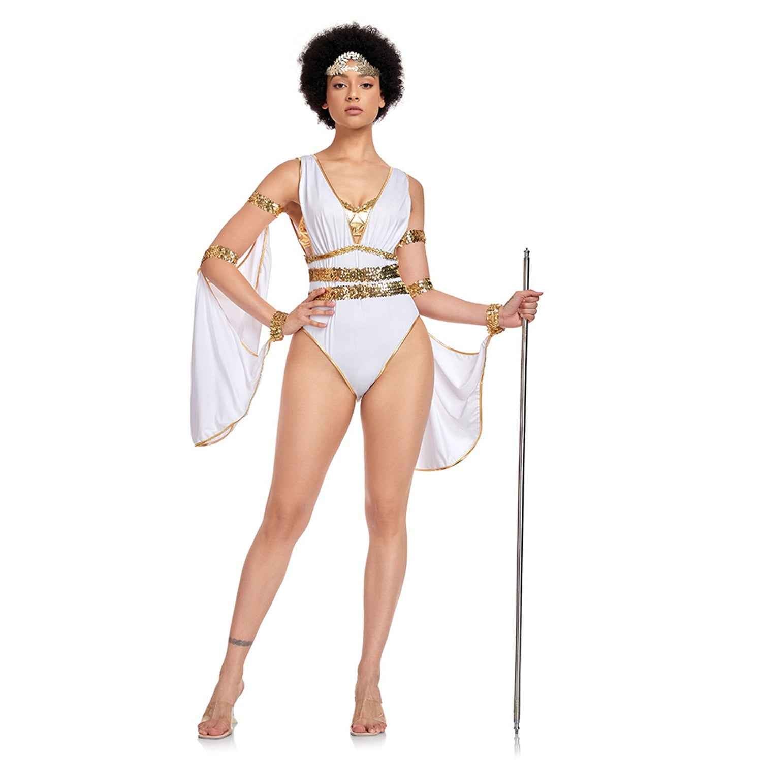 Egyptian Cleopatra Dress You're A Goddess Halloween Costume