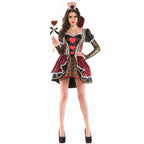 Queen of Hearts Costume For Women Night Club Halloween
