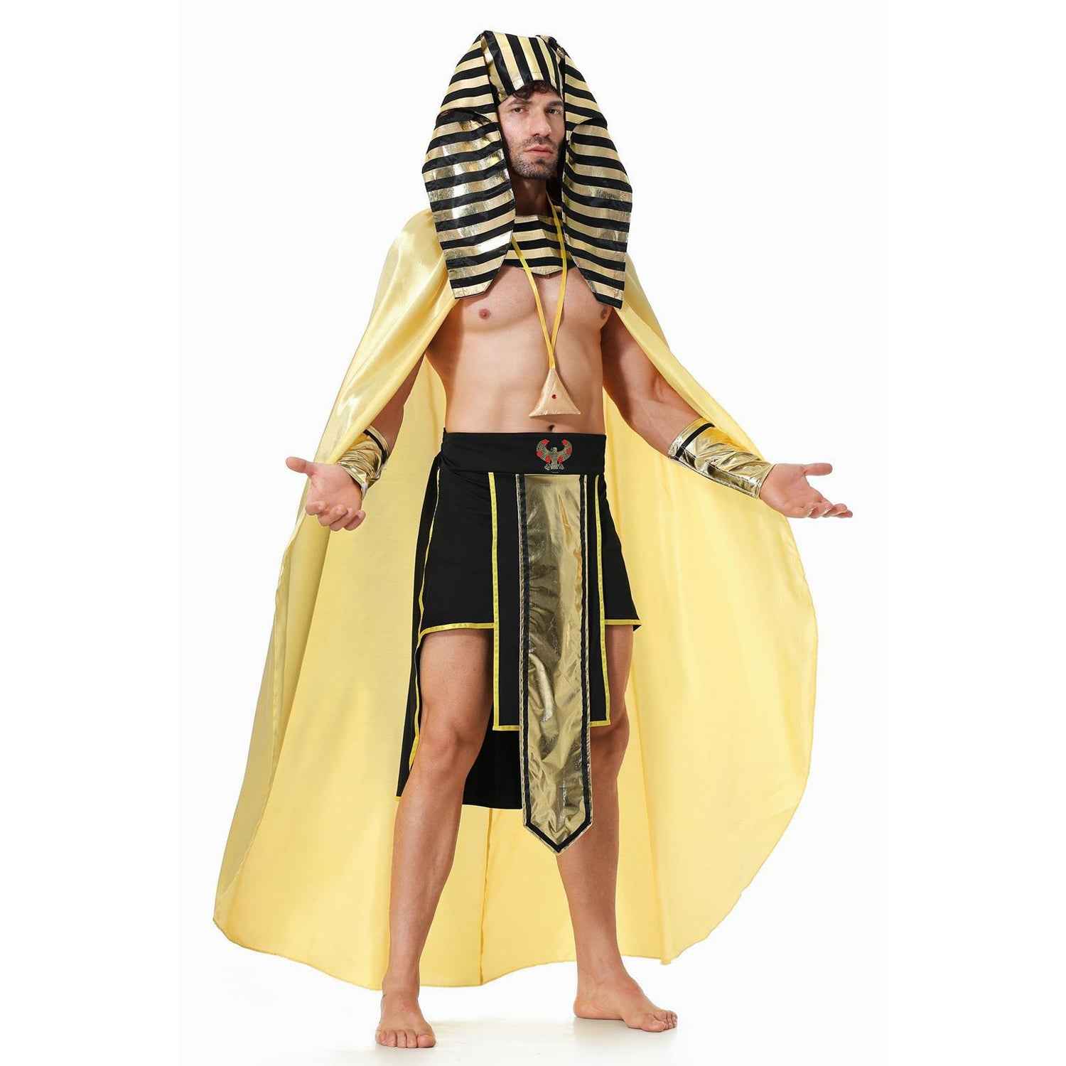 Adult Men Royal Pharaoh Halloween Costume