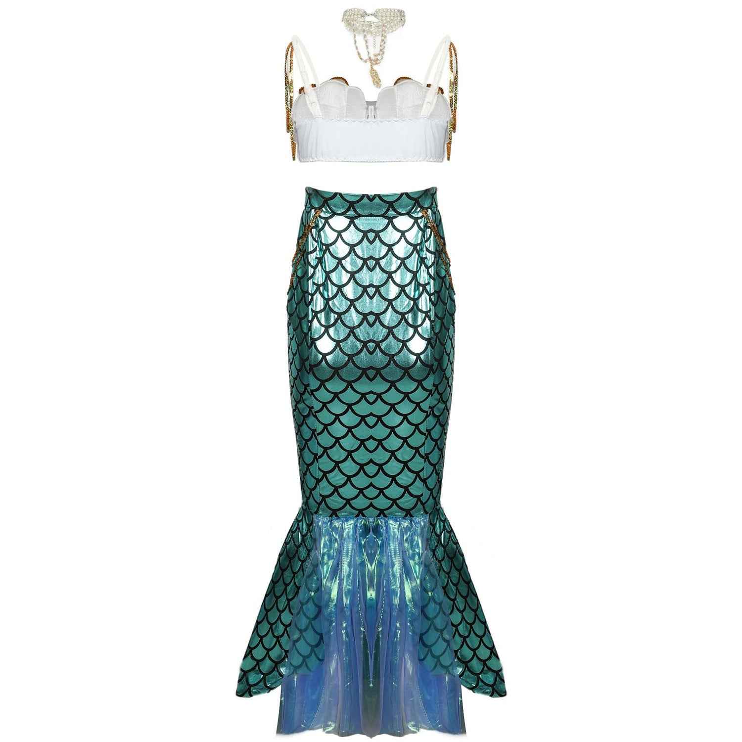 Shining Fairytale Costume Mermaid Princess Costume