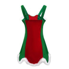 Santa Christmas Women Costume Green and Red ELF Christmas Costume