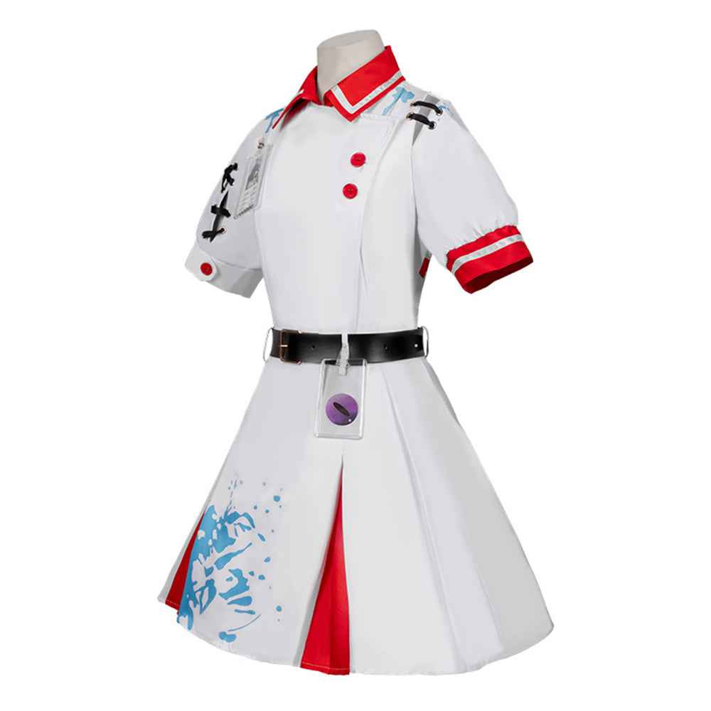 Game Heartbroken Nurse Heather Eggy Party Cosplay Costume For Women