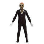 Skull Skeleton Jumpsuit Outfits Cosplay Costume Party For Kids