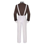 Charlie and the Chocolate Factory Clown Cosplay Costume Carnival Suit