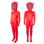 Sprunki Incredibox Costume Jumpsuit Bodysuit Halloween Kids Adult