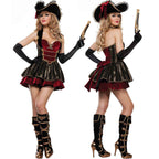 Treasure Hunt Pirate Adult Costume Women Dress Halloween