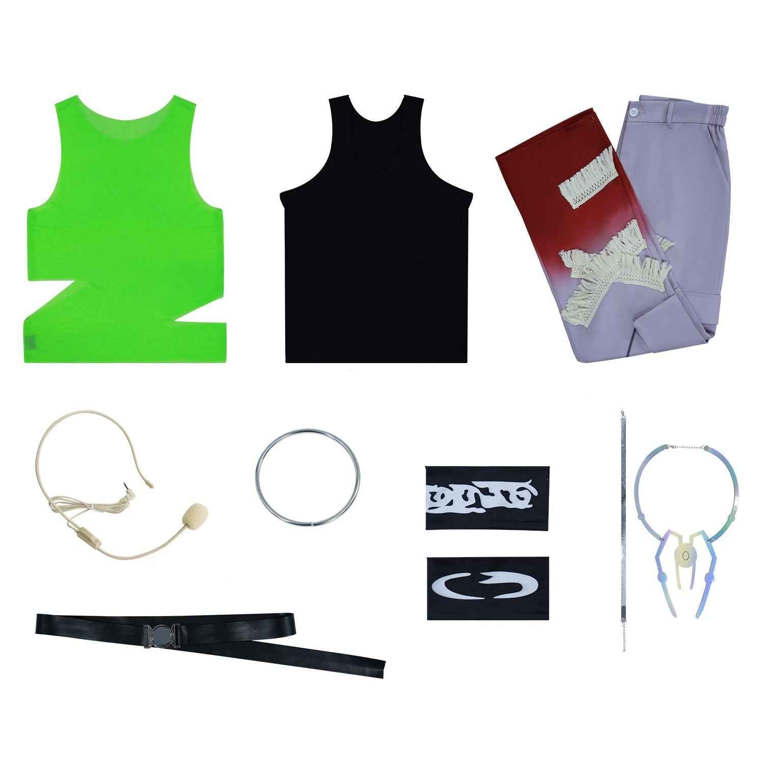 Alien Stage R7 Luka Blink Gone Costume Halloween Party