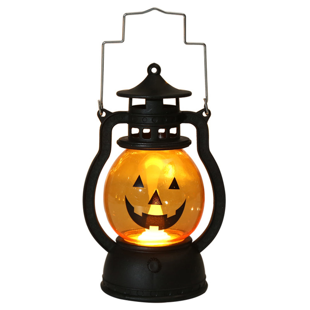 3-piece Pumpkin Lantern Handheld Pony Light Halloween LED Decorative Lights